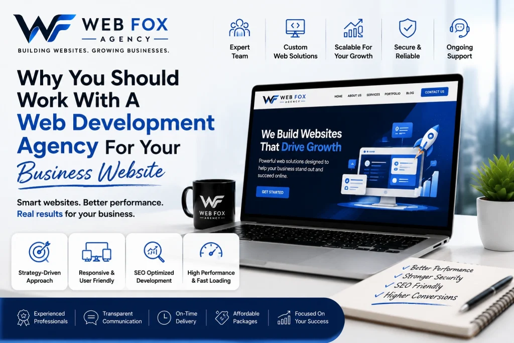 webfox corporate banner