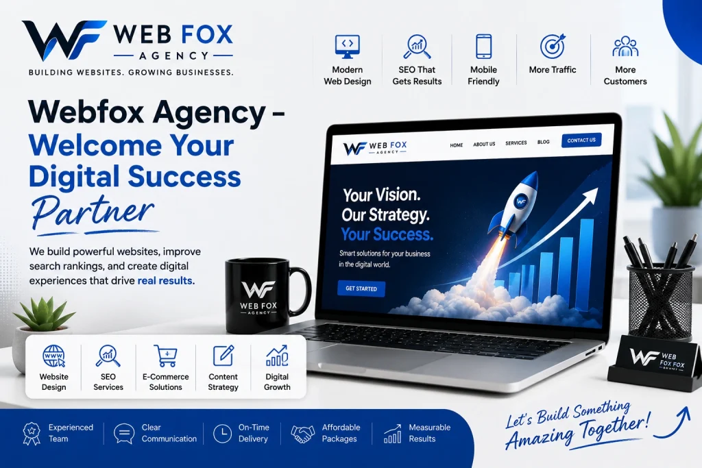 webfox digital success banner
